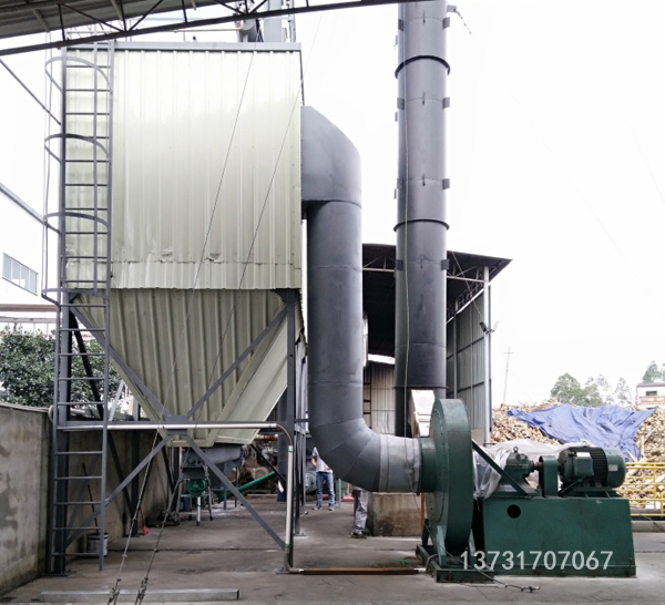 山東荷澤5T生物質(zhì)鍋爐除塵器安裝完畢 山東荷澤5T生物質(zhì)鍋爐除塵器安裝完畢
