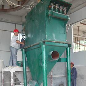 山東青島蔡經(jīng)理定購的膩?zhàn)臃?、外墻涂料車間除塵器已發(fā)貨